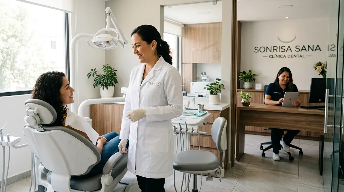 Clínica dental moderna en México con agenda de citas automatizada por WhatsApp