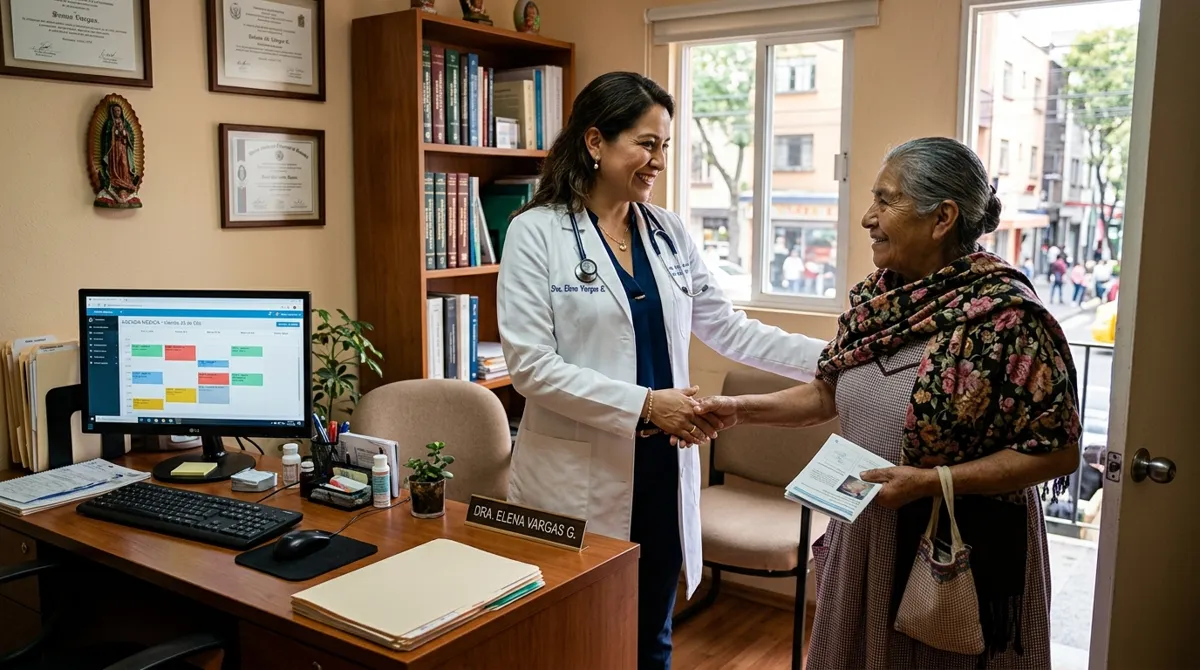 Consultorio médico en México con agenda de citas automatizada por WhatsApp