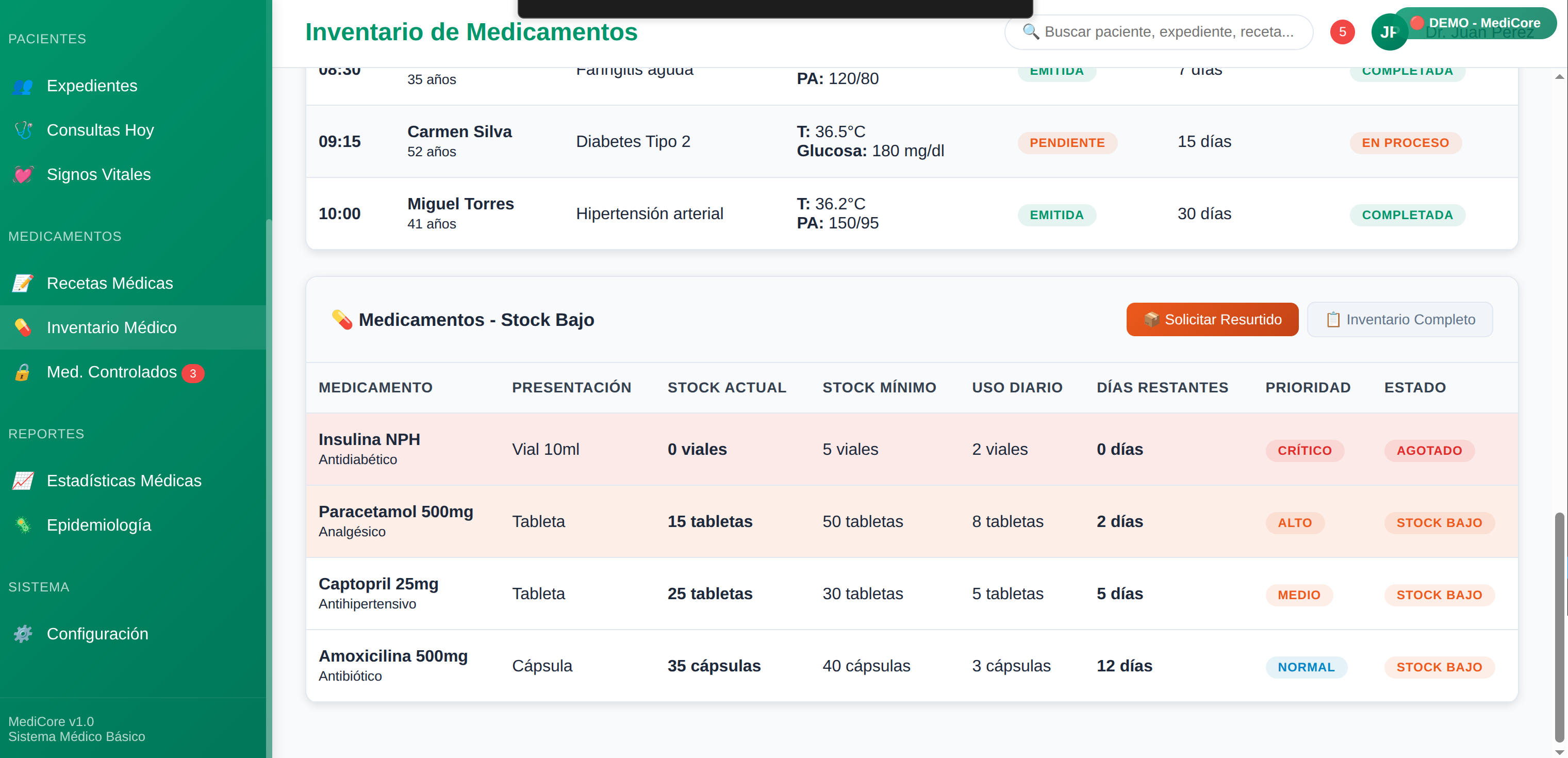 Sistema POS Farmacia - Control de Inventario